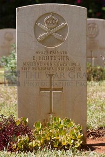 BEIRUT WAR CEMETERY - COUTURIER, ERIC MAXIME